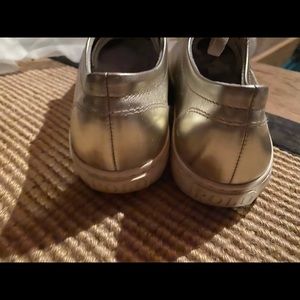 Women Polo Ralph Lauren Gold Shoe
